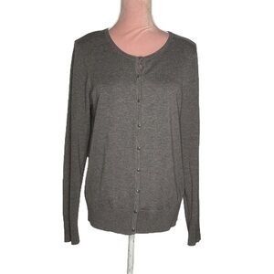 F&F Charcoal Cardigan Sweater